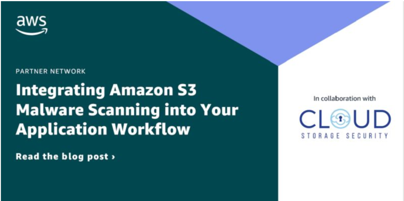 AWS APN Blog - Malware Scanning